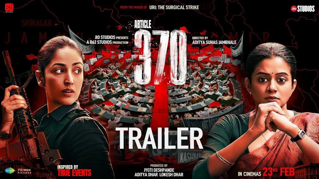 Article 370  box office collection day 1 | Yami Gautam New Movie Article 370 |  Article 370 Article  Trailer Link